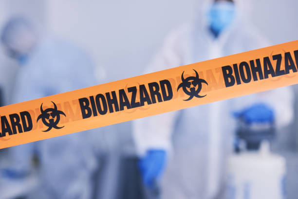 Professional Blood Cleanup technician working in Harriman, NY